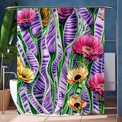 Beloved Bell-shaped Blossoms Shower Curtain 60  X 72  (medium) 