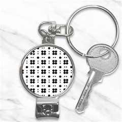 Polka Dot  Svg Nail Clippers Key Chain