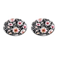 Bountiful Blossoms Cufflinks (oval) by GardenOfOphir