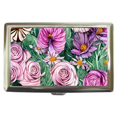 Budding And Captivating Flowers Cigarette Money Case by GardenOfOphir