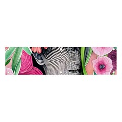 Aesthetics Tropical Flowers Banner And Sign 4  X 1 