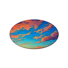 Waves Crashing On The Shore Sticker Oval (100 Pack) by GardenOfOphir