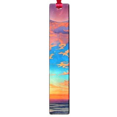 Waves Crashing On The Shore Large Book Marks