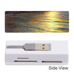 Sunset At The Surf Memory Card Reader (stick) by GardenOfOphir