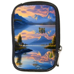 Beautiful Sunset Compact Camera Leather Case