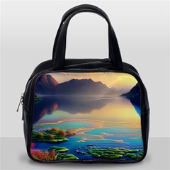 Breathtaking Sunset Classic Handbag (one Side) by GardenOfOphir