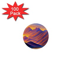 Great Sunset 1  Mini Magnets (100 Pack)  by GardenOfOphir