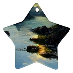 Incredible Sunset Ornament (star)