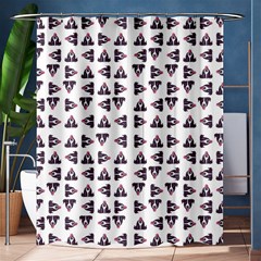 Happy Hound Funny Cute Gog Pattern Shower Curtain 60  X 72  (medium) 