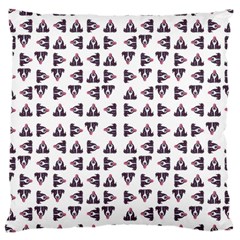 Happy Hound Funny Cute Gog Pattern Large Cushion Case (two Sides)