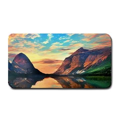 Portentous Sunset Medium Bar Mat by GardenOfOphir