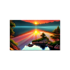 Gorgeous Sunset Sticker (rectangular) by GardenOfOphir