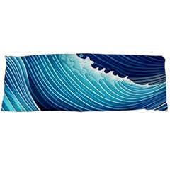 Simple Summer Wave Pattern Body Pillow Case (dakimakura) by GardenOfOphir