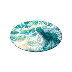 The Endless Sea Sticker Oval (100 Pack) by GardenOfOphir