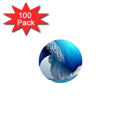 The Power Of The Ocean 1  Mini Magnets (100 Pack)  by GardenOfOphir