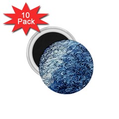 Waves Of The Ocean 1 75  Magnets (10 Pack) 