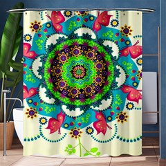 Artistic Pattern Mandala Shower Curtain 60  X 72  (medium) 