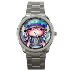 Necromancy Conjuration Magical Sport Metal Watch