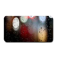 Rain On Window Medium Bar Mat by artworkshop