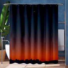 Sky Gradient Shower Curtain 60  X 72  (medium)  by artworkshop