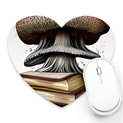 Conjurer s Toadstool Heart Mousepad