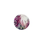 Ai Generated Flowers Watercolour Nature Plant 1  Mini Magnets Front