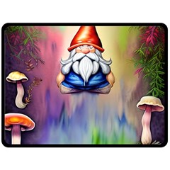 Thaumaturgy Magically Prestidigitation Sleight Of Hand Fly Agaric Abracadabra Fleece Blanket (large) by GardenOfOphir