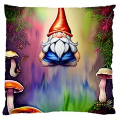 Thaumaturgy Magically Prestidigitation Sleight Of Hand Fly Agaric Abracadabra Large Premium Plush Fleece Cushion Case (one Side) by GardenOfOphir