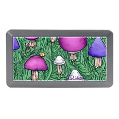 Woodsy Pottery Forest Mushroom Foraging Memory Card Reader (mini) by GardenOfOphir