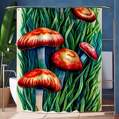 Enchanted Forest Mushroom Shower Curtain 60  X 72  (medium) 