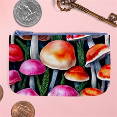 Goblincore Mushroom Large Coin Purse by GardenOfOphir