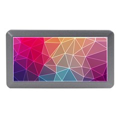 Multicolored Geometric Origami Idea Pattern Memory Card Reader (mini)