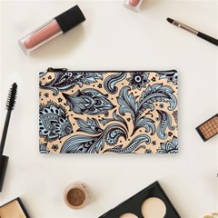 Texture Ornament Paisley Cosmetic Bag (small)