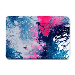 Fluid Art Pattern Small Doormat by GardenOfOphir