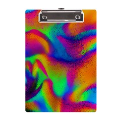 Fluid Background Pattern A5 Acrylic Clipboard by GardenOfOphir