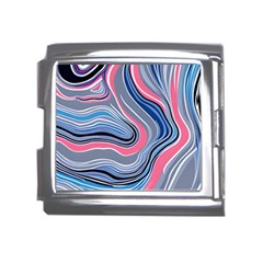 Fluid Abstract Art Mega Link Italian Charm (18mm) by GardenOfOphir