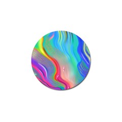 Fluid Art - Contemporary And Flowy Golf Ball Marker (10 Pack)