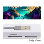 Tropical Paradise Beach Ocean Shore Sea Fantasy Memory Card Reader (Stick) Front