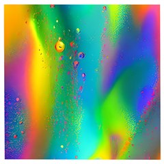 Liquid Shapes - Fluid Arts - Watercolor - Abstract Backgrounds Wooden Puzzle Square