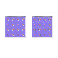 Art Pattern Design Seamless Scrapbooking Cufflinks (square) by Wegoenart