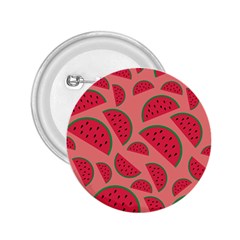 Watermelon Red Food Fruit Healthy Summer Fresh 2 25  Buttons by Wegoenart