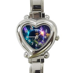 Fantasy People Mysticism Composing Heart Italian Charm Watch