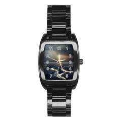 Apocalypse Armageddon Apocalyptic Stainless Steel Barrel Watch