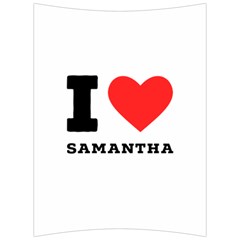 I Love Samantha Back Support Cushion by ilovewhateva