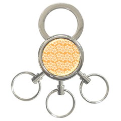 Pattern 110 3-ring Key Chain by GardenOfOphir