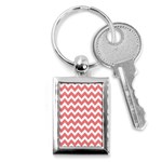 Pattern 125 Key Chain (Rectangle) Front