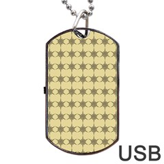 Pattern 145 Dog Tag Usb Flash (one Side) by GardenOfOphir