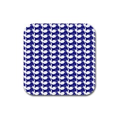 Pattern 158 Rubber Square Coaster (4 Pack)