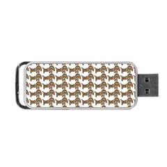 Pattern 161 Portable Usb Flash (one Side) by GardenOfOphir