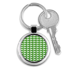 Pattern 163 Key Chain (round) by GardenOfOphir